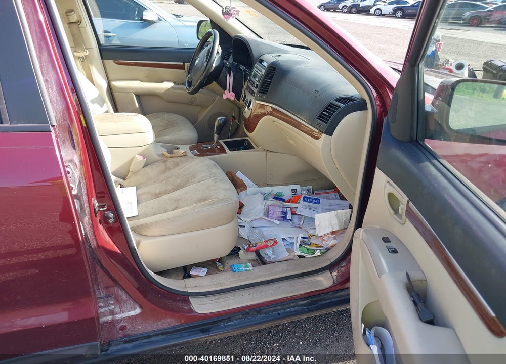 2007 HYUNDAI SANTA FE GLS VIN: 5NMSG13D77H018384