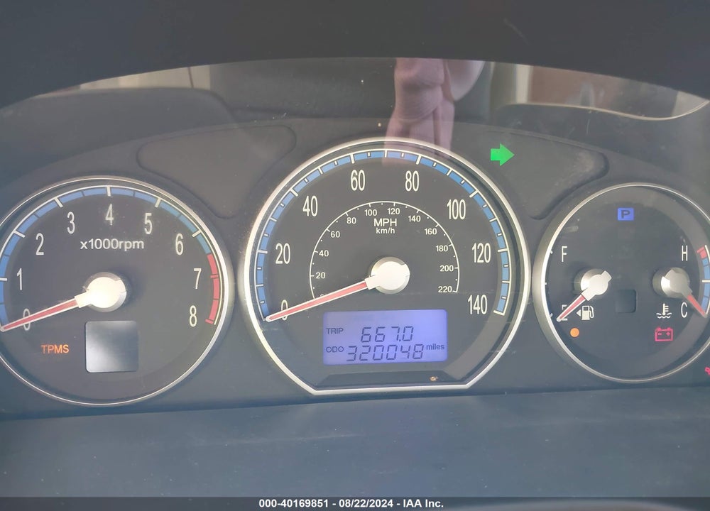 2007 HYUNDAI SANTA FE GLS VIN: 5NMSG13D77H018384