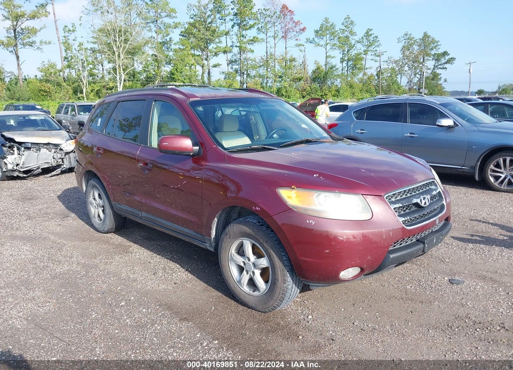 2007 HYUNDAI SANTA FE GLS VIN: 5NMSG13D77H018384