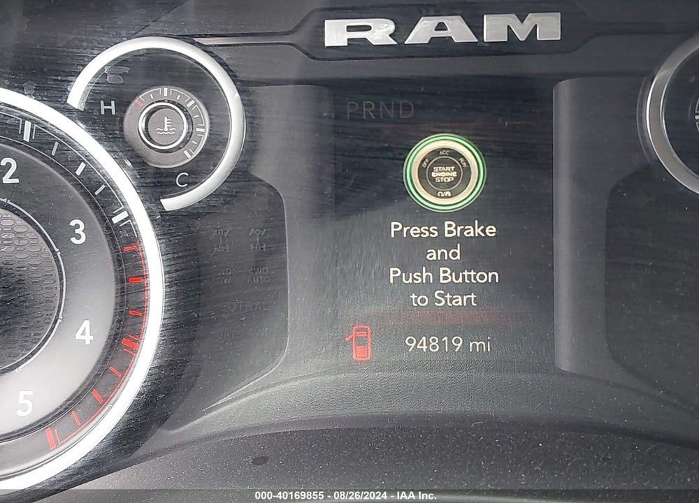 2019 RAM 2500 TRADESMAN 4X4 8' BOX VIN: 3C6UR5HLXKG691269