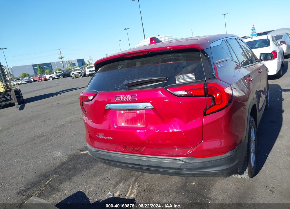 2020 GMC TERRAIN FWD SLE VIN: 3GKALMEVXLL167713