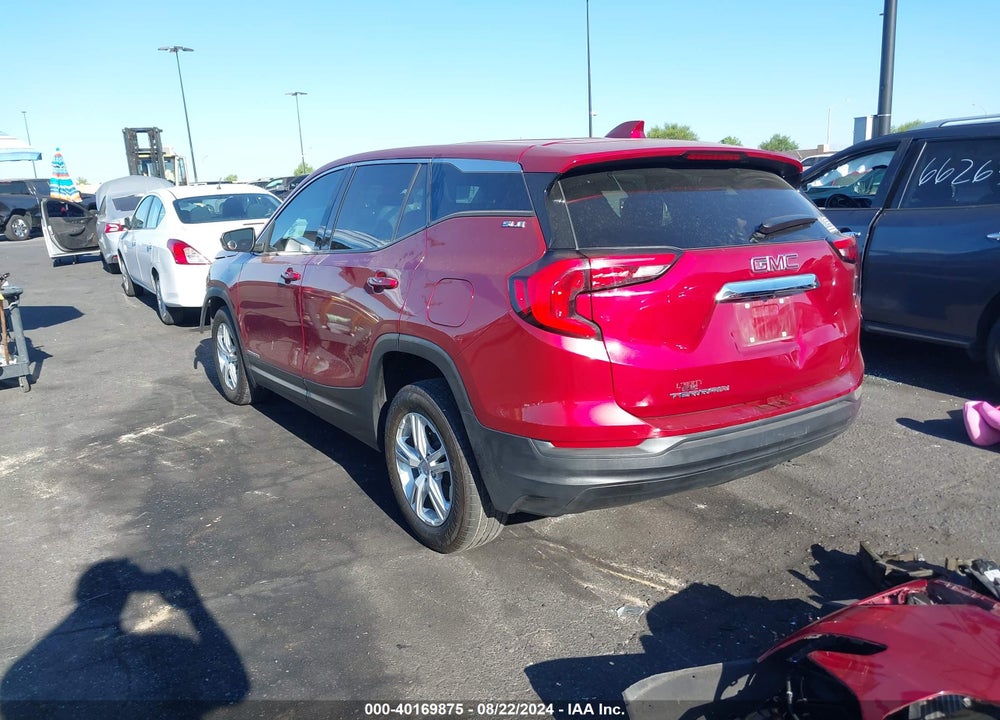 2020 GMC TERRAIN FWD SLE VIN: 3GKALMEVXLL167713