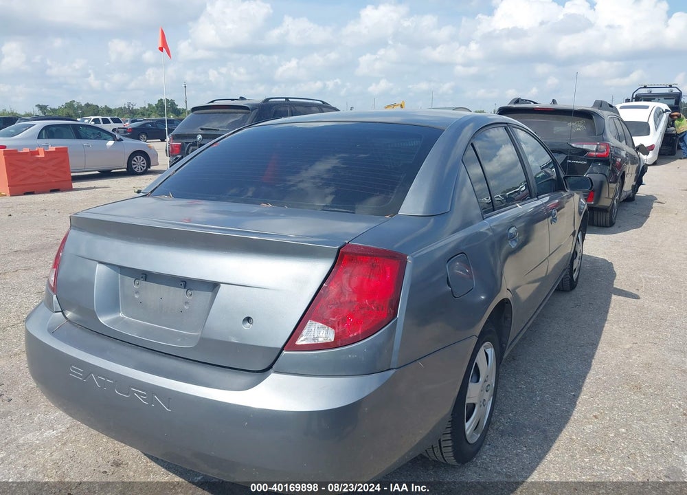 2004 SATURN ION 2 VIN: 1G8AJ52FX4Z202680