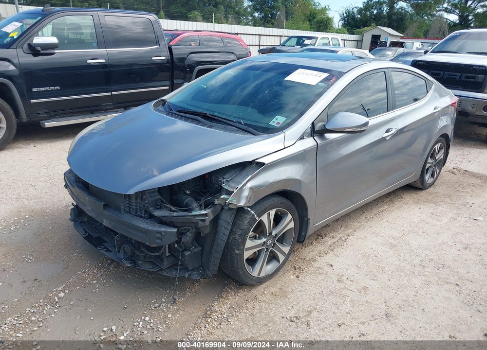 2014 HYUNDAI ELANTRA SPORT VIN: KMHDH4AH7EU172852
