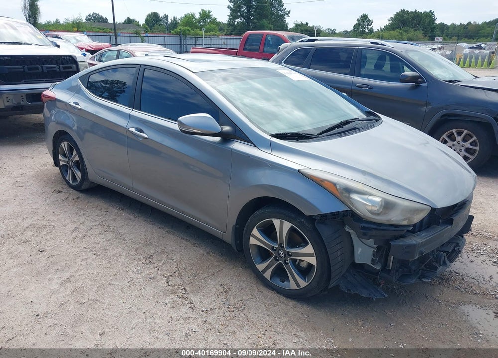 2014 HYUNDAI ELANTRA SPORT VIN: KMHDH4AH7EU172852