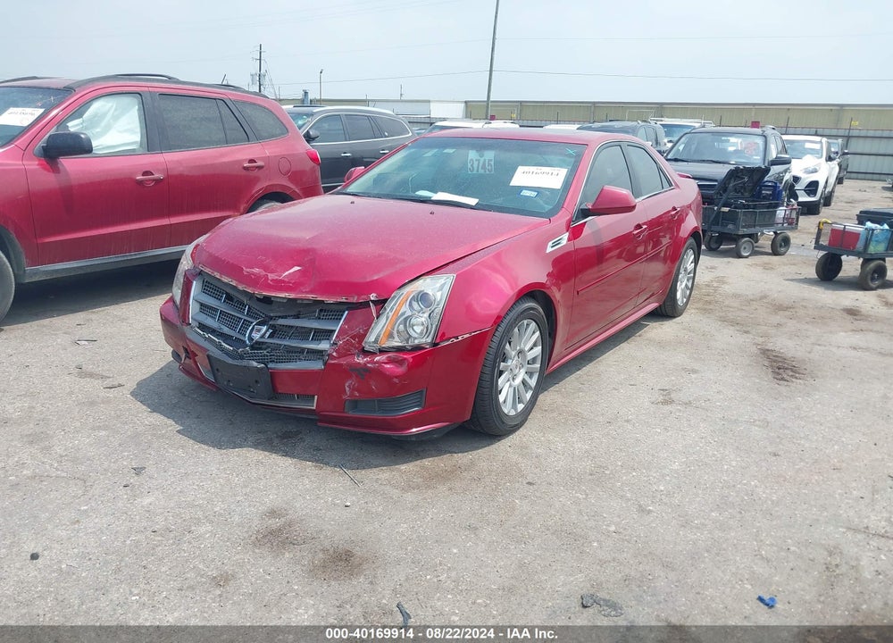 2010 CADILLAC CTS LUXURY VIN: 1G6DE5EG0A0132136