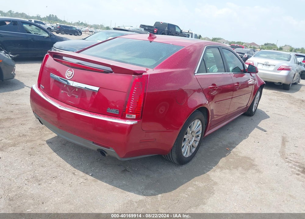 2010 CADILLAC CTS LUXURY VIN: 1G6DE5EG0A0132136