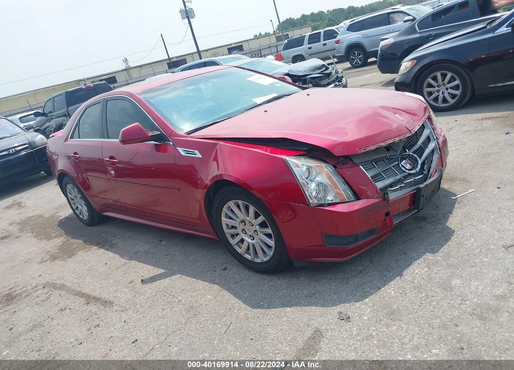 2010 CADILLAC CTS LUXURY VIN: 1G6DE5EG0A0132136