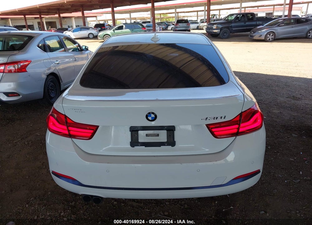 2018 BMW 430I GRAN COUPE VIN: WBA4J1C57JBG76589