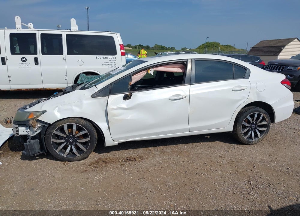 2014 HONDA CIVIC EX-L VIN: 19XFB2F92EE044781