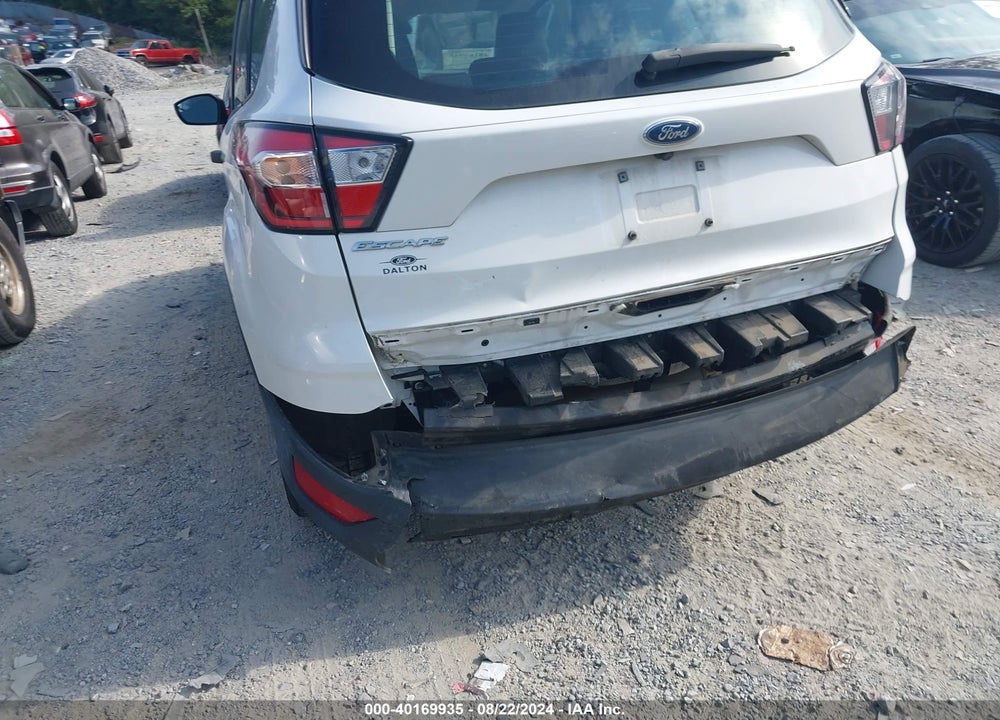 2018 FORD ESCAPE S VIN: 1FMCU0F70JUC39429