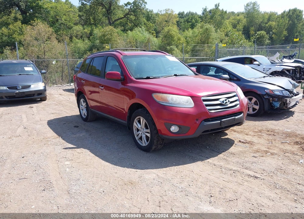 2012 HYUNDAI SANTA FE LIMITED VIN: 5XYZK3AB7CG162385
