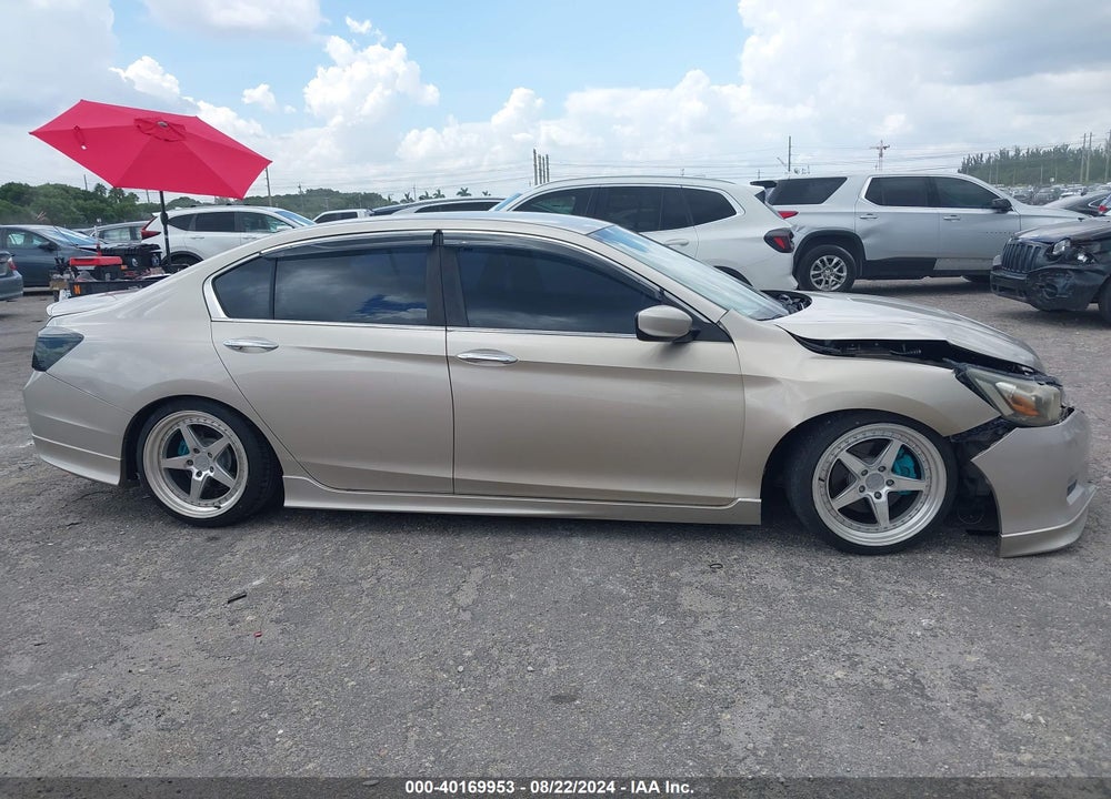 2013 HONDA ACCORD VIN: 1HGCR2F51DA023323