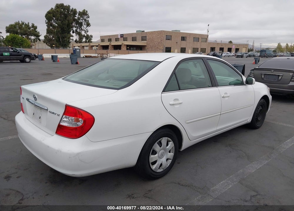 2003 TOYOTA CAMRY LE VIN: 4T1BE32K23U237530