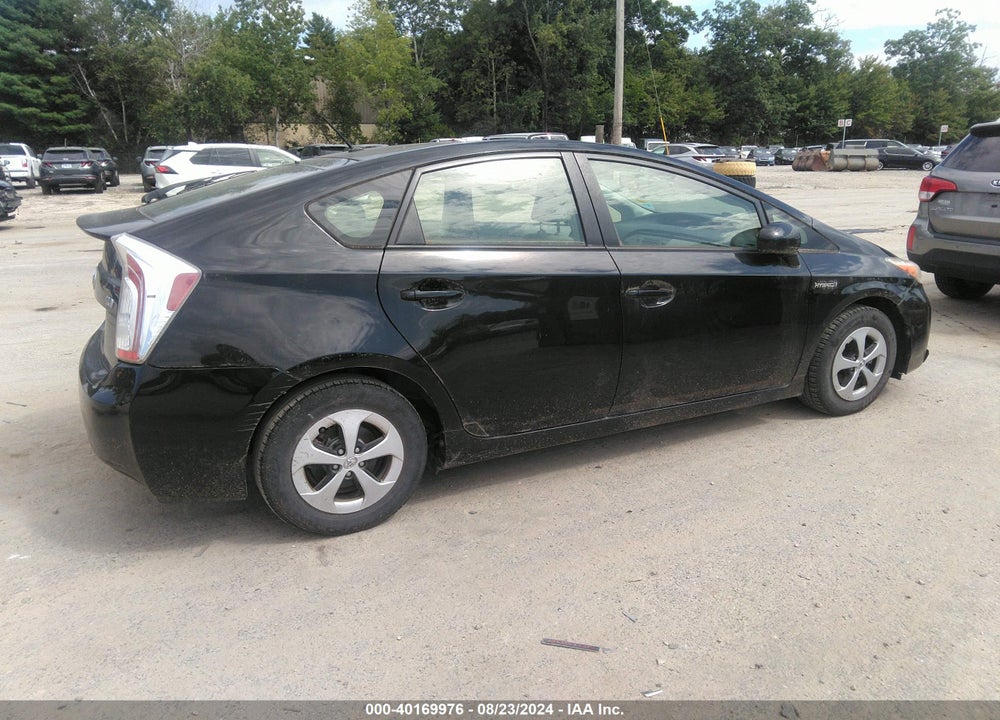2012 TOYOTA PRIUS VIN: JTDKN3DU8C5396954
