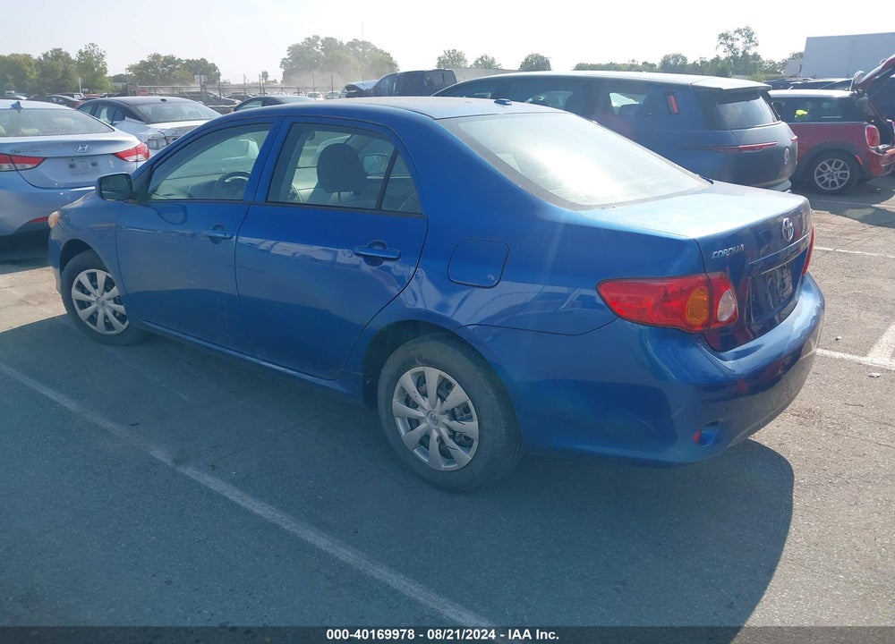2009 TOYOTA COROLLA LE VIN: JTDBL40E999044770