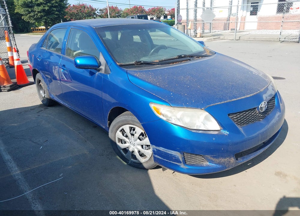 2009 TOYOTA COROLLA LE VIN: JTDBL40E999044770