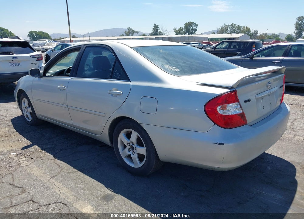 2003 TOYOTA CAMRY SE V6 VIN: 4T1BF32K63U048117