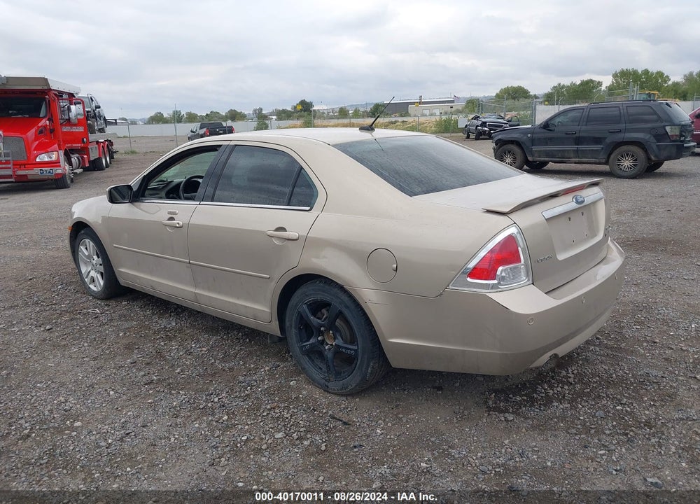 2008 FORD FUSION VIN: 3FAHP021X8R158870