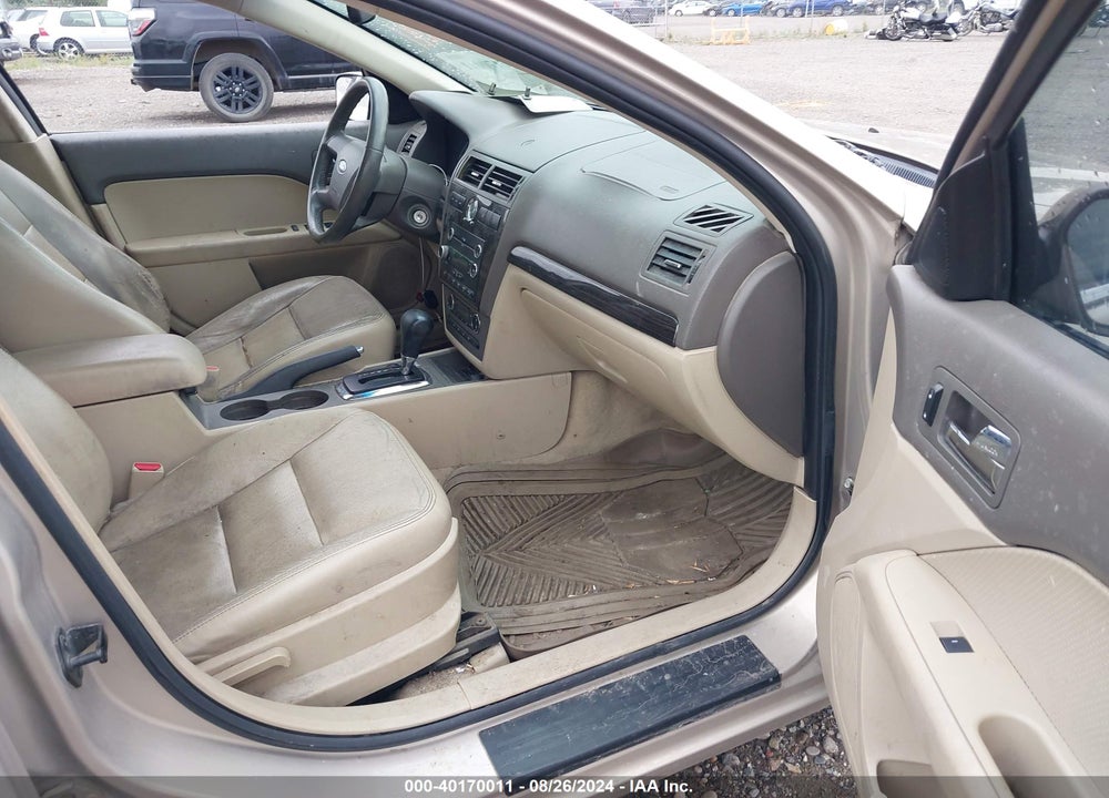 2008 FORD FUSION VIN: 3FAHP021X8R158870