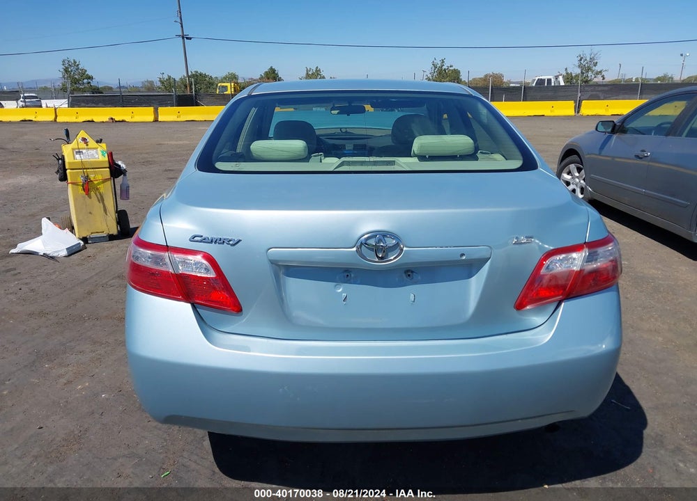 2007 TOYOTA CAMRY LE VIN: JTNBE46K073054493