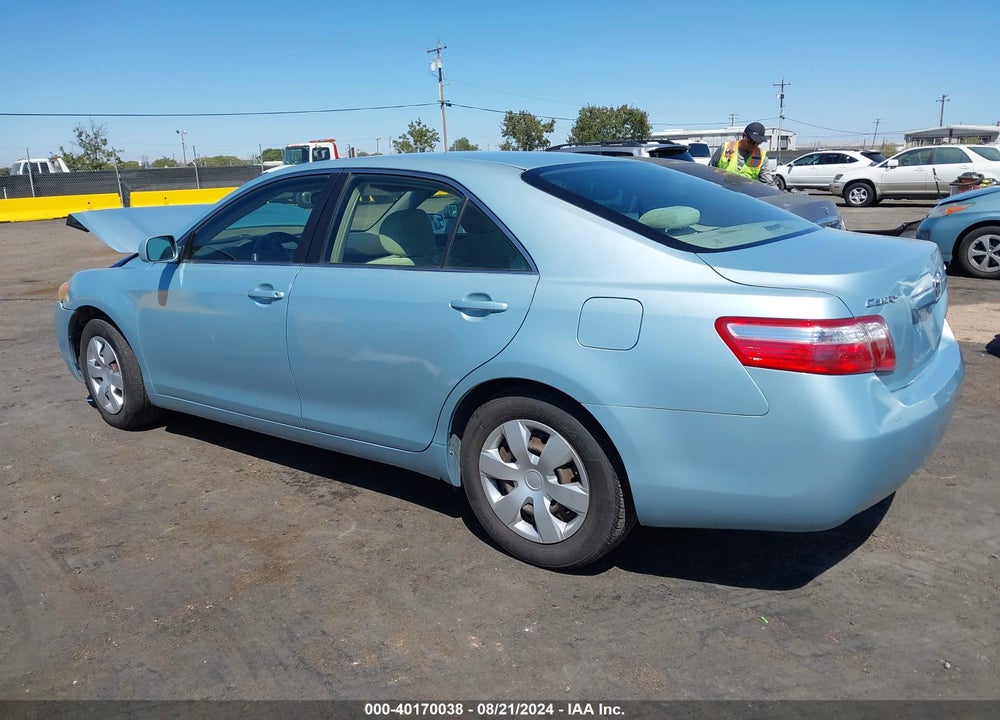 2007 TOYOTA CAMRY LE VIN: JTNBE46K073054493
