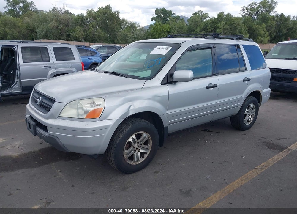 2003 HONDA PILOT EX VIN: 2HKYF18473H524347