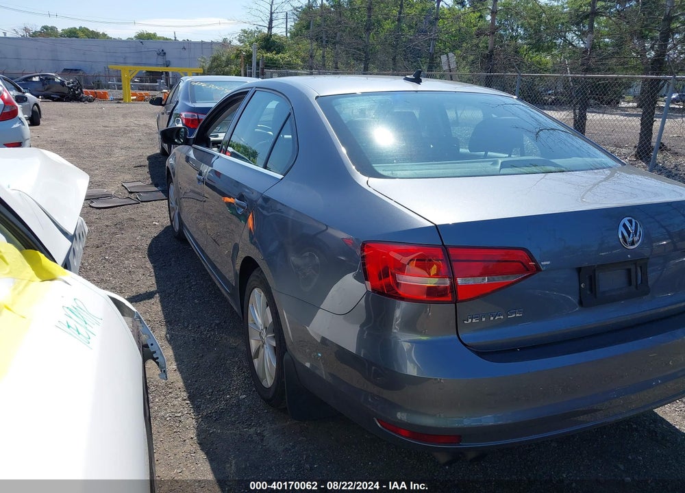 2015 VOLKSWAGEN JETTA 1.8T SE VIN: 3VWD17AJ3FM339739