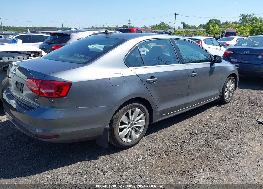 2015 VOLKSWAGEN JETTA 1.8T SE VIN: 3VWD17AJ3FM339739