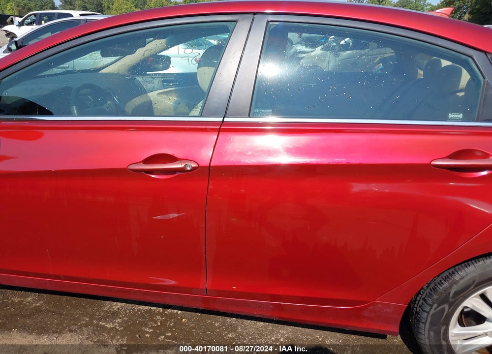 2012 HYUNDAI SONATA GLS VIN: 5NPEB4AC7CH351852