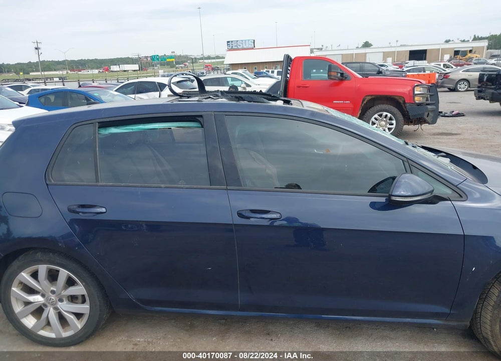 2019 VOLKSWAGEN GOLF 1.4T S/1.4T SE VIN: 3VWG57AU7KM030345
