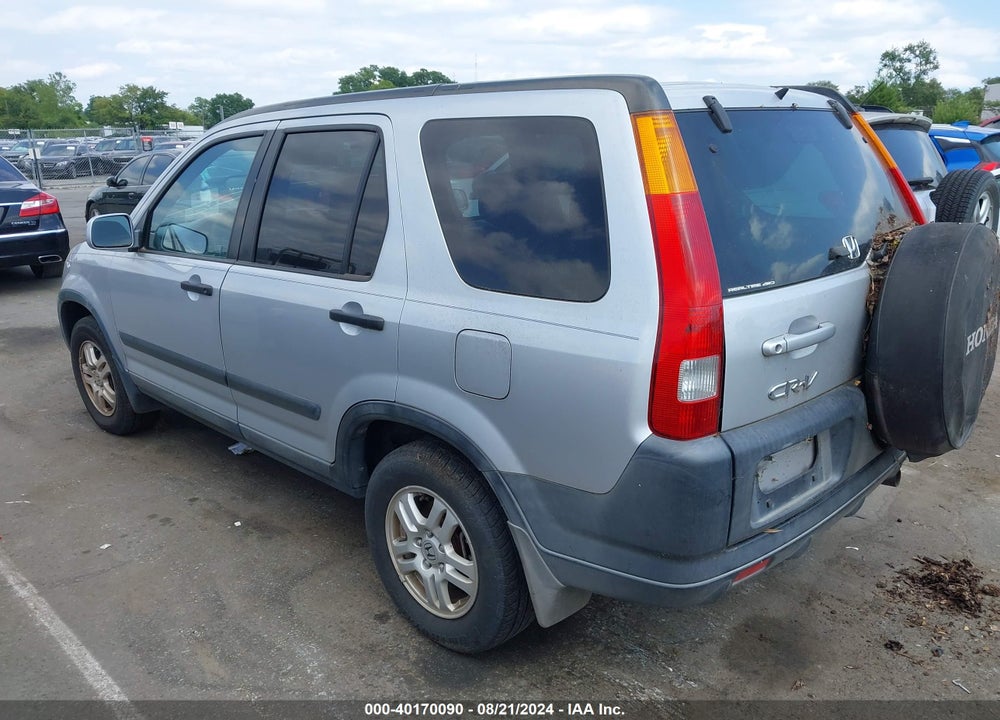2004 HONDA CR-V EX VIN: SHSRD788X4U243264