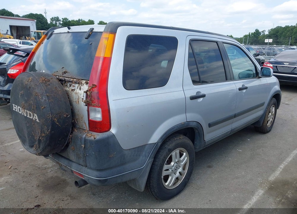 2004 HONDA CR-V EX VIN: SHSRD788X4U243264