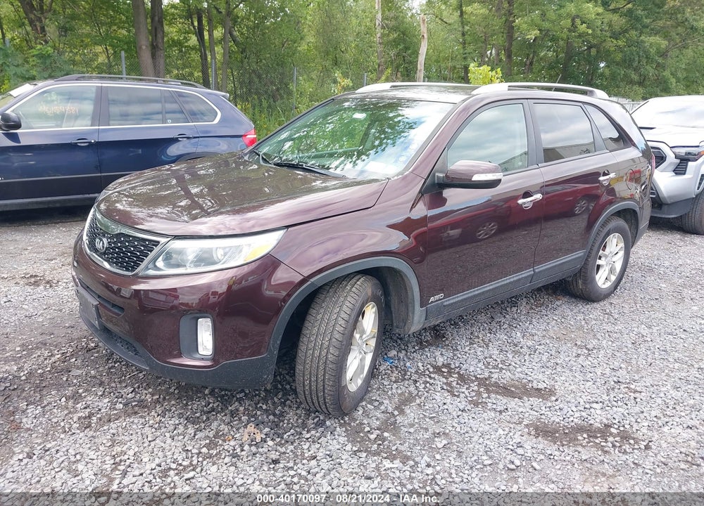 2015 KIA SORENTO LX V6 VIN: 5XYKTDA73FG594508
