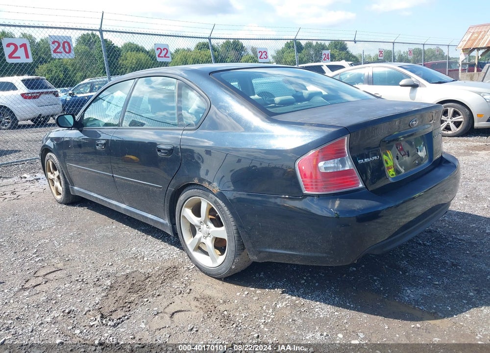 2007 SUBARU LEGACY 2.5I VIN: 4S3BL616177201784