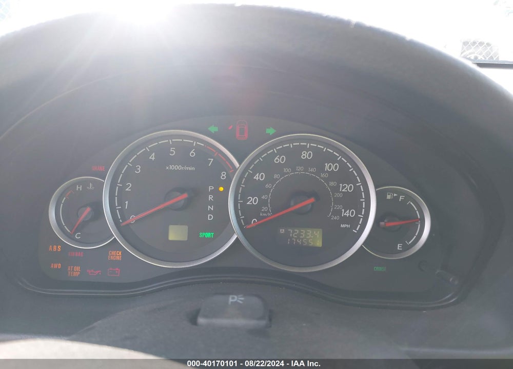 2007 SUBARU LEGACY 2.5I VIN: 4S3BL616177201784