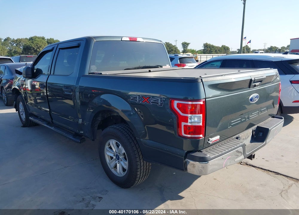 2018 FORD F-150 XLT VIN: 1FTEW1EB6JKF90540