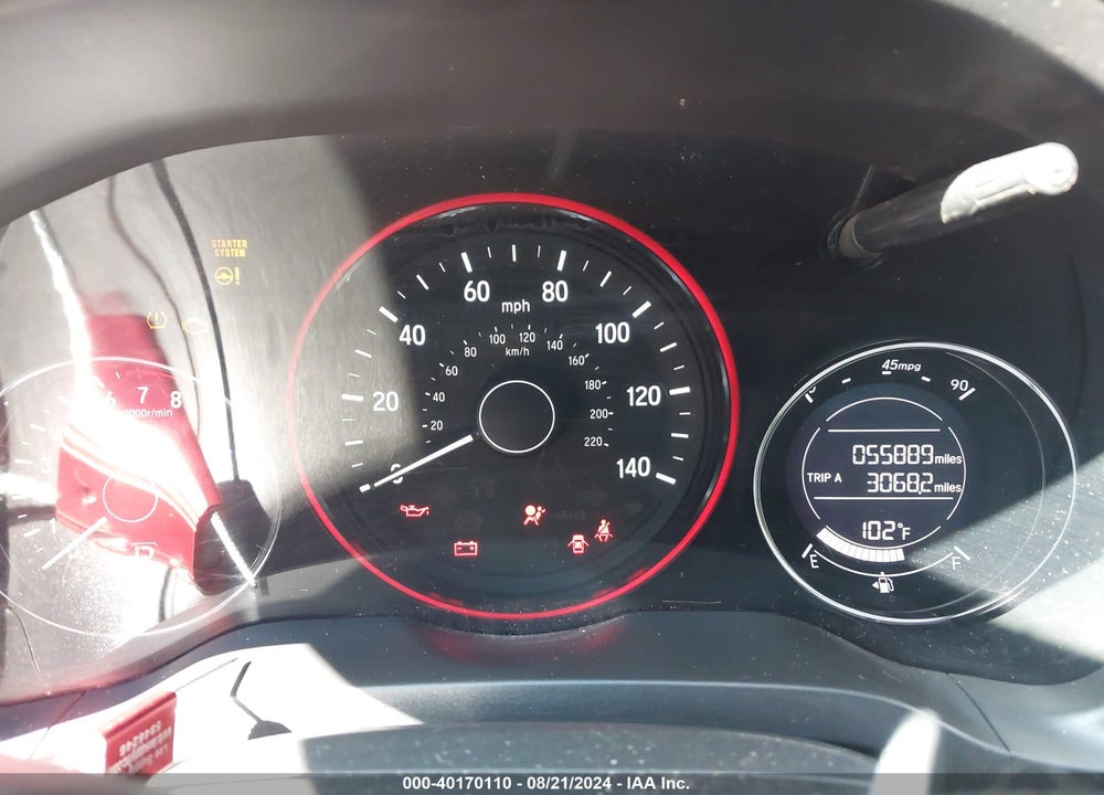2018 HONDA HR-V EX VIN: 3CZRU6H59JM715642