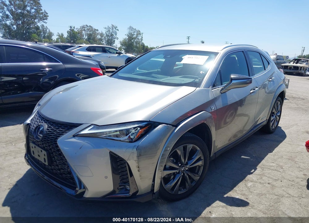 2022 LEXUS UX 250H F SPORT VIN: JTHE9JBH6N2056510