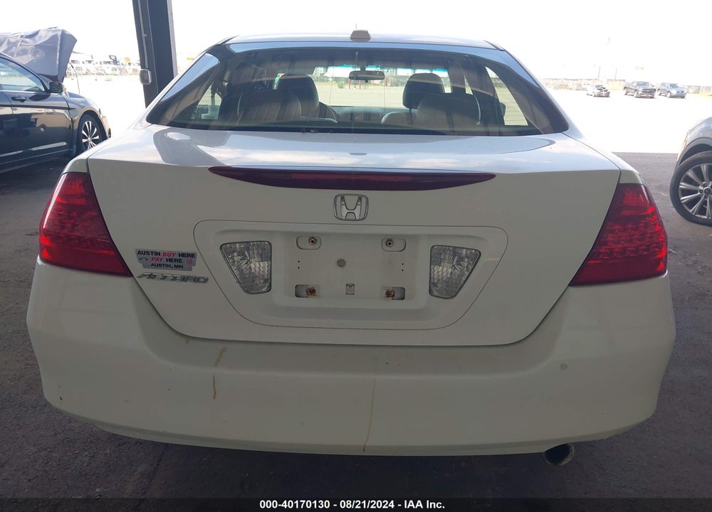 2007 HONDA ACCORD 2.4 EX VIN: 1HGCM56817A127664