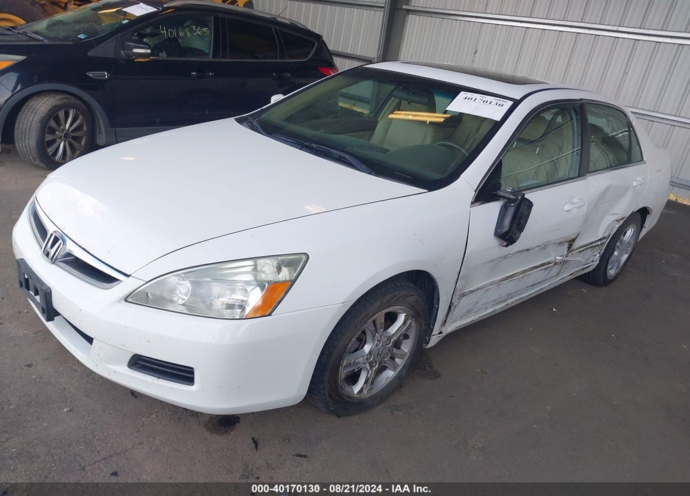 2007 HONDA ACCORD 2.4 EX VIN: 1HGCM56817A127664