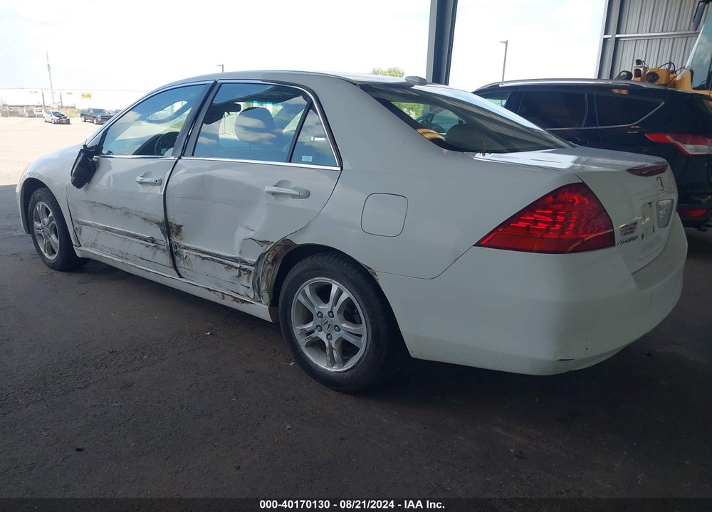 2007 HONDA ACCORD 2.4 EX VIN: 1HGCM56817A127664