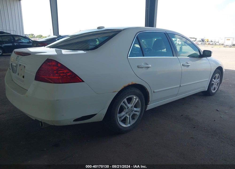 2007 HONDA ACCORD 2.4 EX VIN: 1HGCM56817A127664