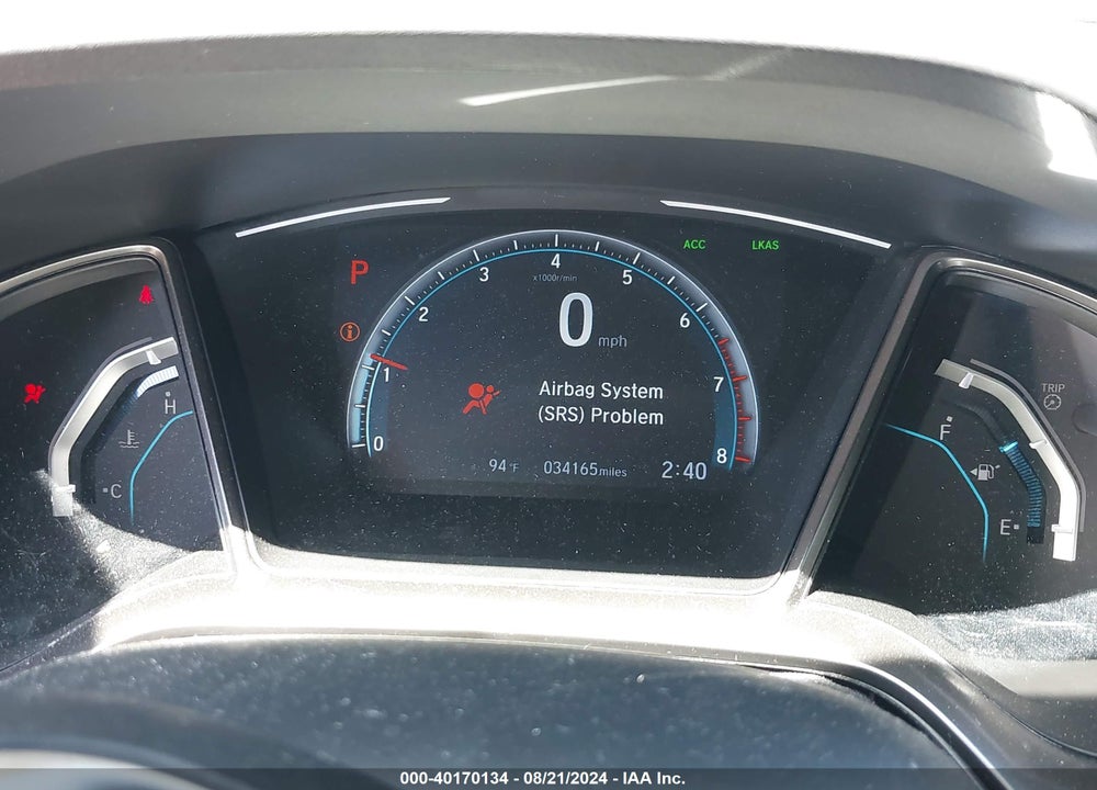 2021 HONDA CIVIC EX VIN: SHHFK7H65MU421563