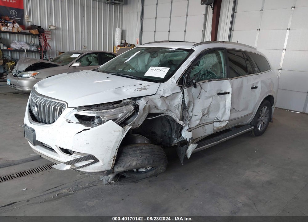 2016 BUICK ENCLAVE LEATHER VIN: 5GAKVBKD9GJ240501