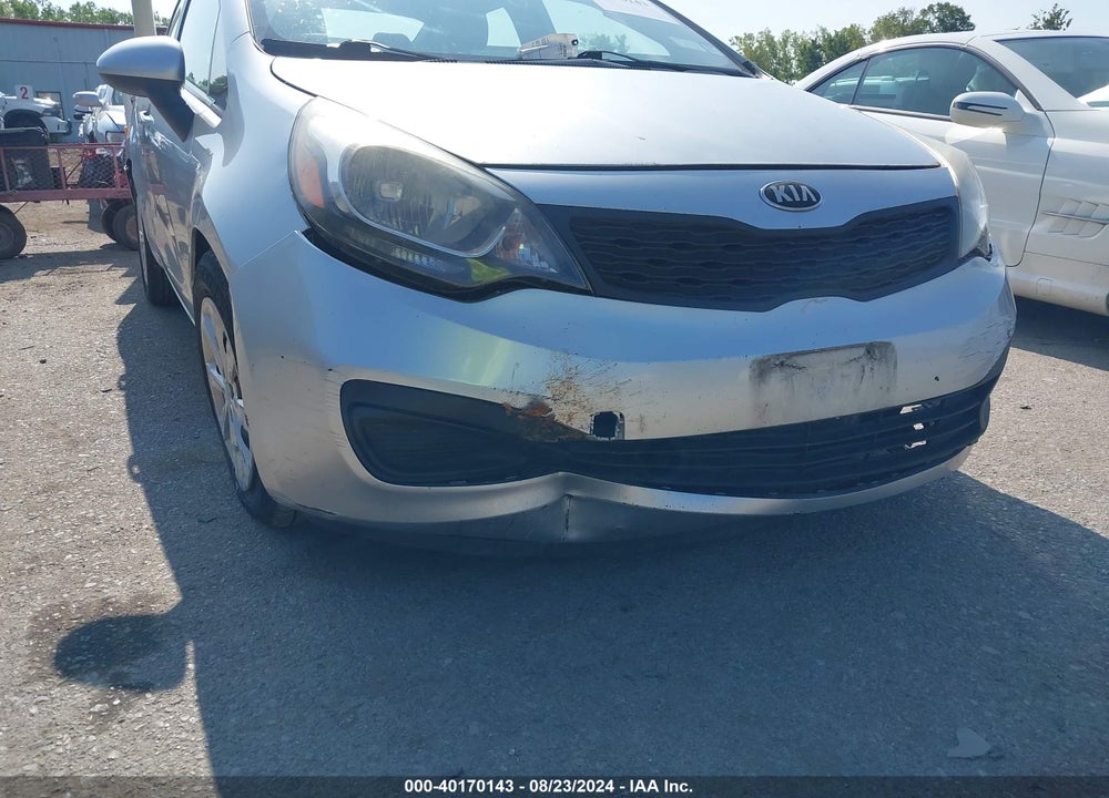 2013 KIA RIO LX VIN: KNADM4A35D6222166