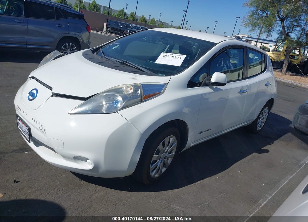 2013 NISSAN LEAF S VIN: 1N4AZ0CPXDC405733
