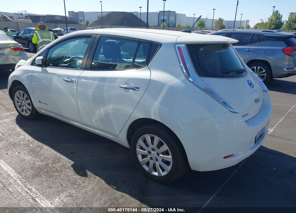 2013 NISSAN LEAF S VIN: 1N4AZ0CPXDC405733