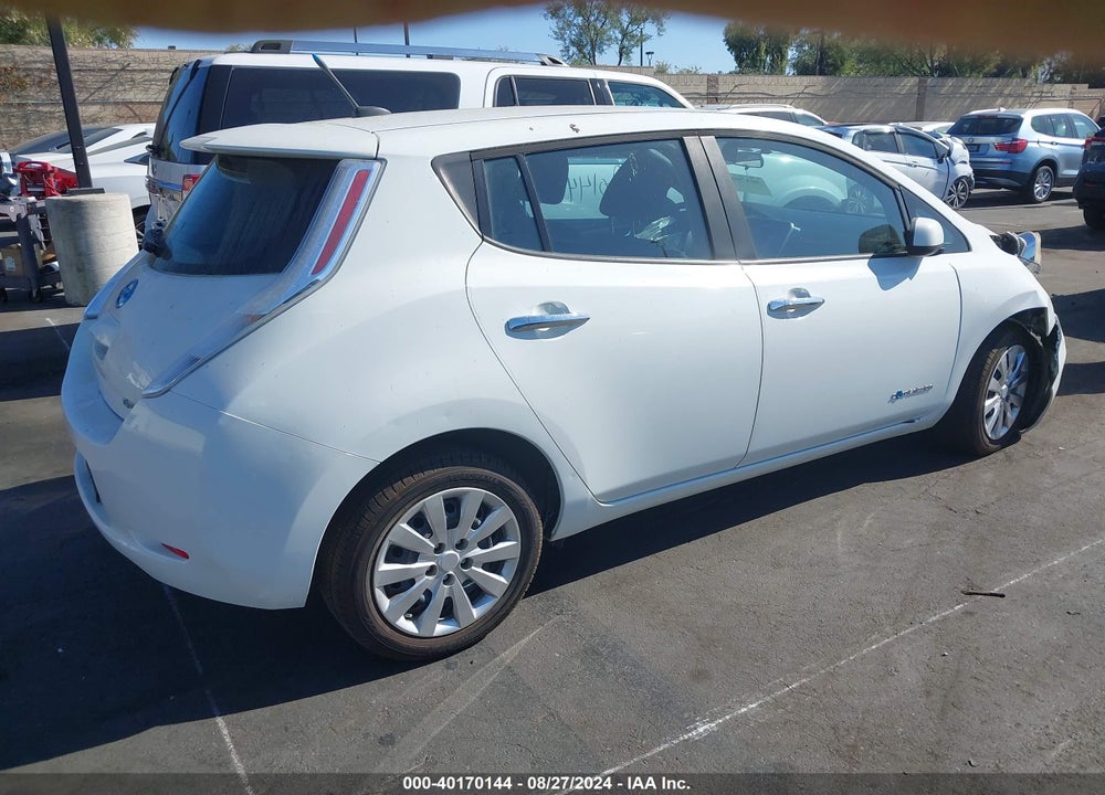 2013 NISSAN LEAF S VIN: 1N4AZ0CPXDC405733