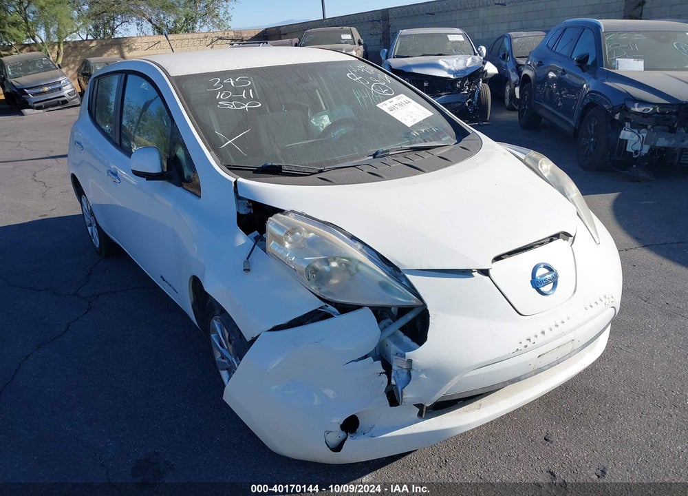 2013 NISSAN LEAF S VIN: 1N4AZ0CPXDC405733